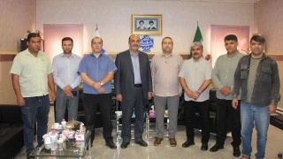 دیدار اعضای هیئت کشتی استان زنجان با  آقای علیرضا آراسته، سرپرست دانشگاه ملی مهارت استان زنجان
