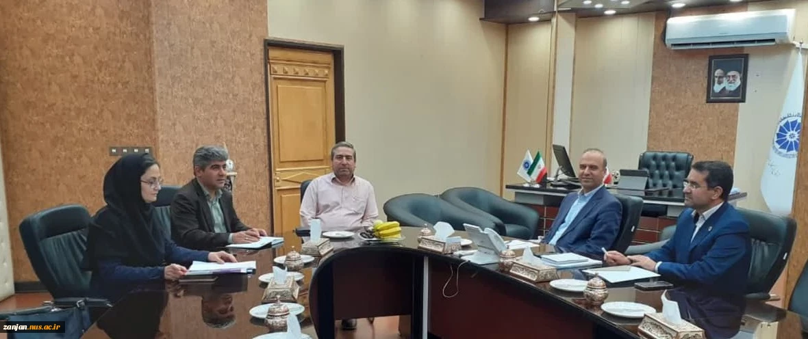 دیدار سرپرست دانشگاه ملی مهارت واحد استان زنجان با رئیس اتاق بازرگانی، صنایع، معادن و کشاورزی استان زنجان